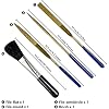 17 PCS Gundam Model Tool Kit Hobby Building Tools Craft Set Gunpla Basic Model Tool Kit in Canvas Bag for Plastic Model Kits, Car Airplane Models, Miniatures, Model Building Repairing & Fixing