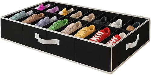HOLDN STORAGE Organizador extra grande de almacenamiento de zapatos para debajo de la cama soluciĂłn de almacenamiento debajo de la cama se adapta a HOLDN STORAGE Organizador extra grande de almacenamiento de zapatos para debajo de la cama soluciĂłn de almacenamiento debajo de la cama se adapta a