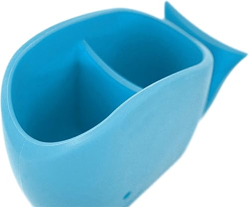 Miniatura 8 de Soporte para cepillos de dientes para niños, lindo soporte para cepillos de dientes de ballena para niños, divertido en el hogar, soporte para
