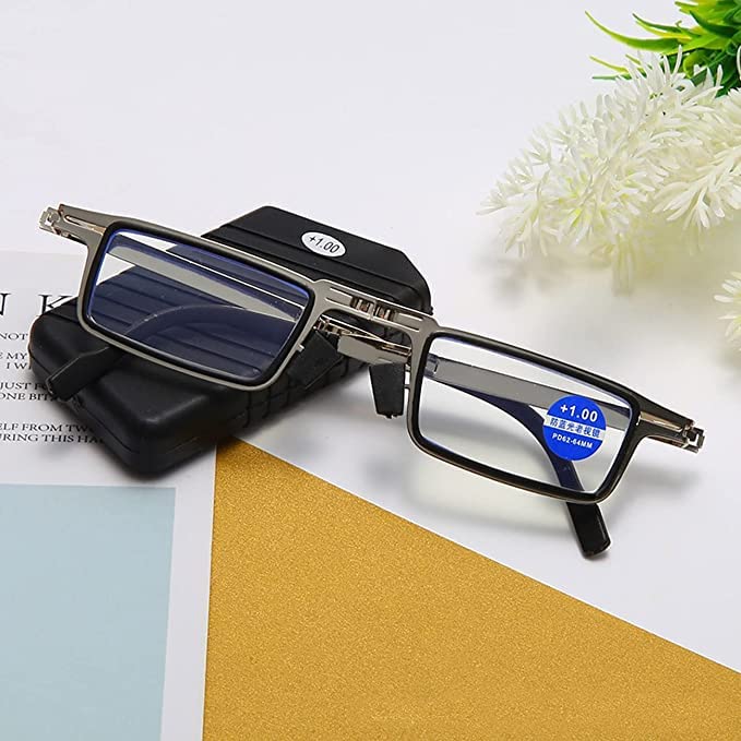 Buy PRAYAS Foldable Reading Glasses Kisdate Folding Readers for Men