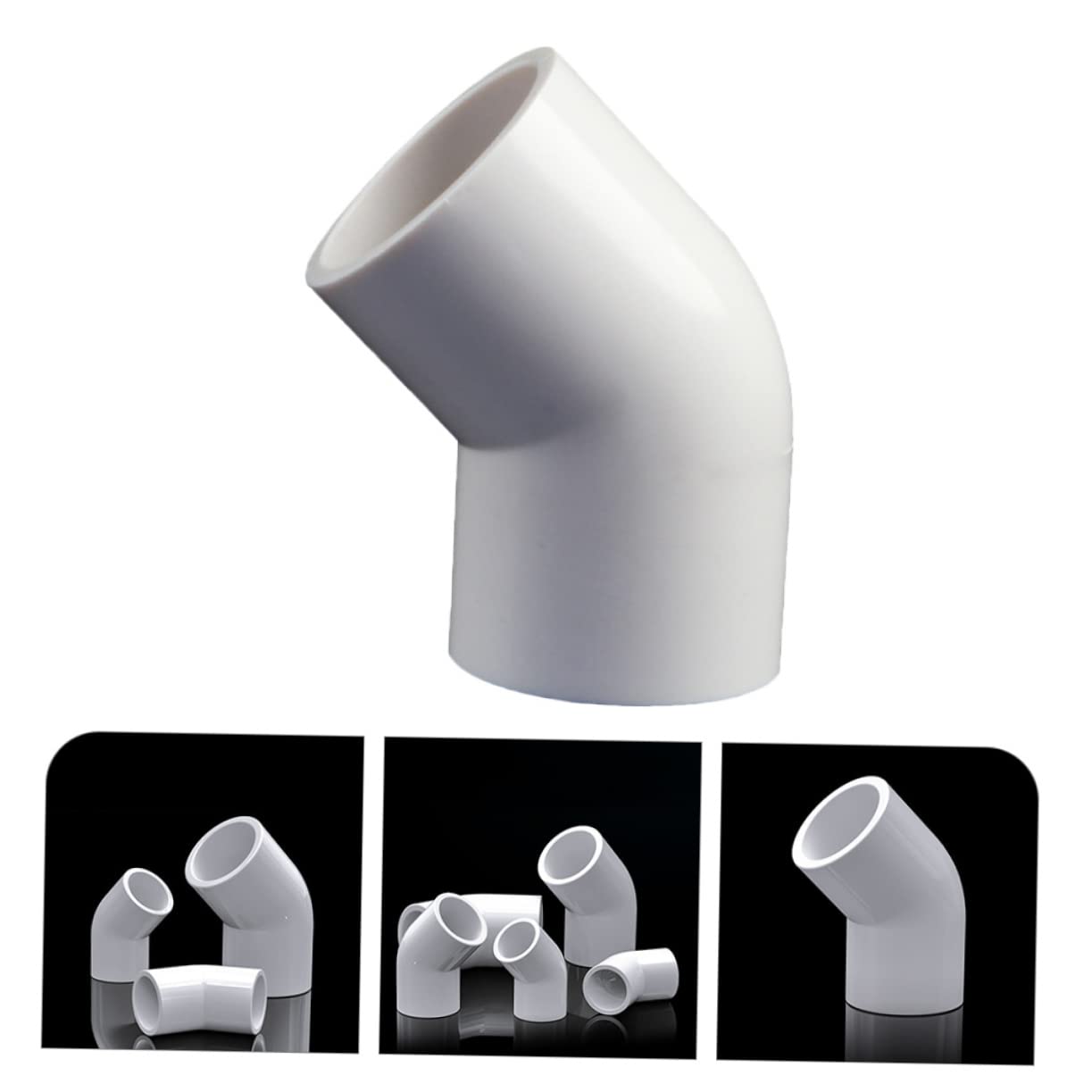 MAGICLULU 3 Set Raccordi Gomito Pvc Per Applicazioni Idriche E Resistente E Facile Da Installare Per Irrigazione 10 Pezzi*3