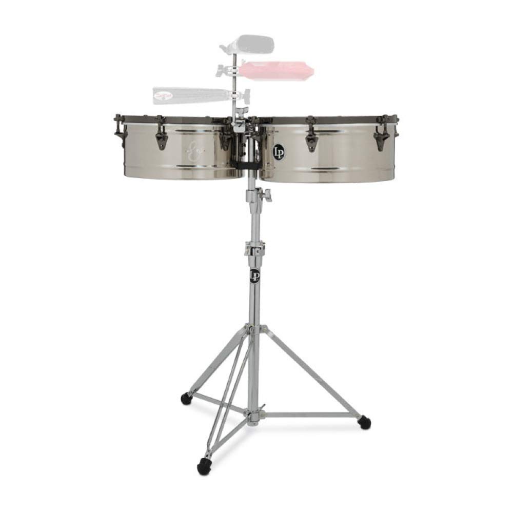 Latin Percussion Timbales E-Class Stainless Steel 14"/15" LP1415-EC