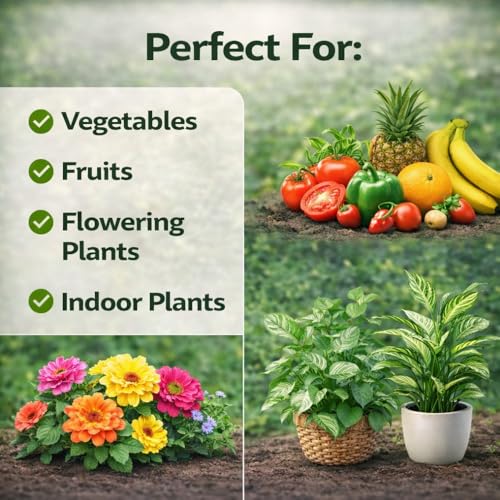 Image of Indian Gardens - Zinc Sulphate Fertilizers | Boost Plant Growth and Health | Zinc 33% and Sulphur 15%| Micronutrient Fertilizer for All Types of Plants - 200 Grams