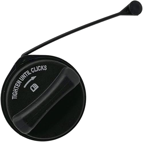 Miniatura 2 de Tapa de gas combustible con correa sin bloqueo HC3Z-9030-B compatible con Edge Escape F-150 F-250 F-350 F-450 F-550 F-600 Super Duty Focus Freestar