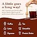Jordan's Skinny Mixes Sugar Free Coffee Syrup, Holiday Maple Bourbon Pecan Coffee Flavoring Syrup, Zero Calorie Drink Mix for Lattes, Baking, Protein Shake, Dairy & Gluten Free, Kosher, 25.4 Fl Oz