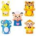 jojofuny 5 Ensembles Marionnette Faisant Kit pour Enfants Artisanat D' Art A Estimé Chaussette Marionnette Bricolage Créatif Faire Votre Propre Marionnettes Rôle Jouer Parti Fournitures