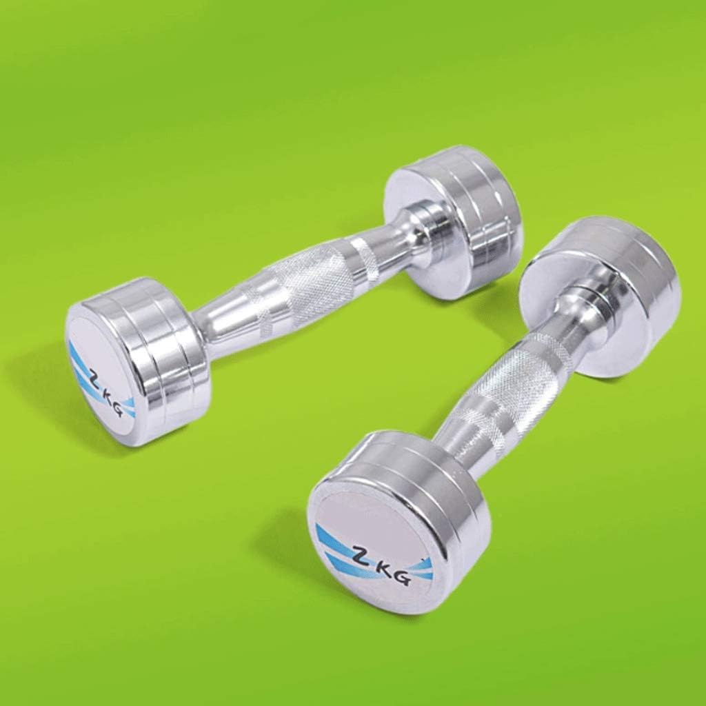 Regulowane hantle Zestaw hantli ciężarków 5 par Hantle fitness Pure Steel do ćwiczeń w domu dla kobiet(4kg(2kg*2))