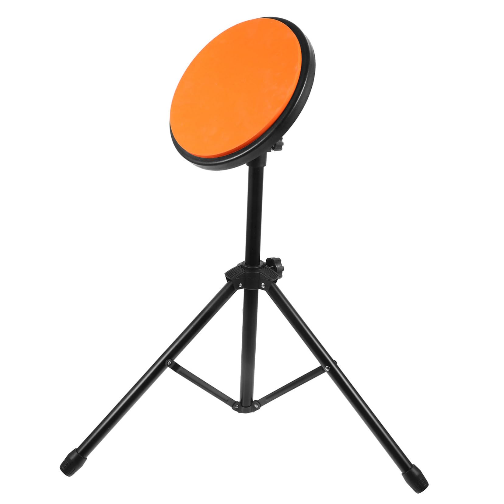 SUPVOX Set de Pad de Batería para Practicar Silencioso con Soporte Portátil, Almohadilla de Goma y Hierro, Adecuado para Bateristas Principiantes y Profesionales en Presentaciones