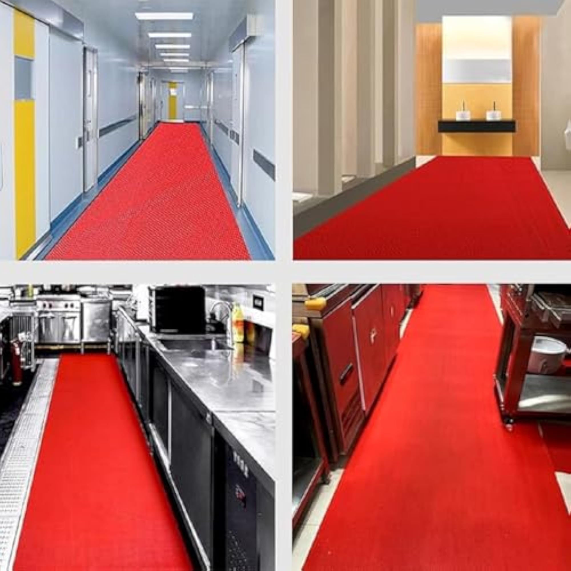 Anti-Skid Multipurpose PVC Rubber Mat, Waterproof Floor Mat
