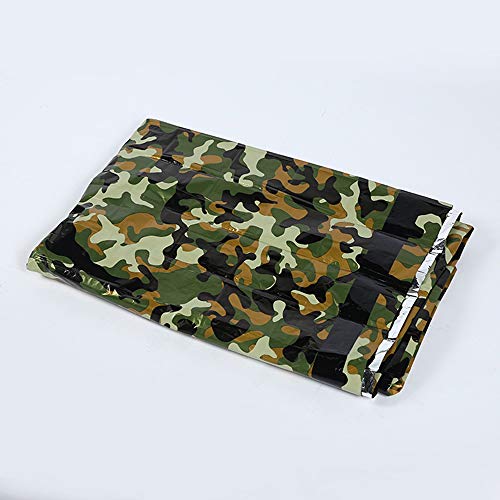 Saco de dormir, Andoer Saco de dormir camuflagem de sobrevivência. Cobertor de emergência para camin