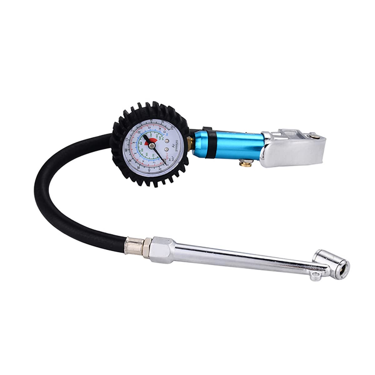 Miernik ciśnienia w oponach 0-220PSI Cyfrowy tester ciśnienia w oponach Przenośny uchwyt pneumatyczny Akcesoria do sprężarek
