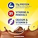 Carnation Breakfast Essentials Powder Drink Mix, Rich Milk Chocolate, 17.7 Ounce Jar (Pack of 6)
