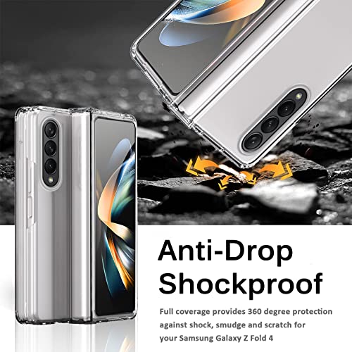 Coque Galaxy Z Fold 4 Miimall transparente rigide anti-chute - 5