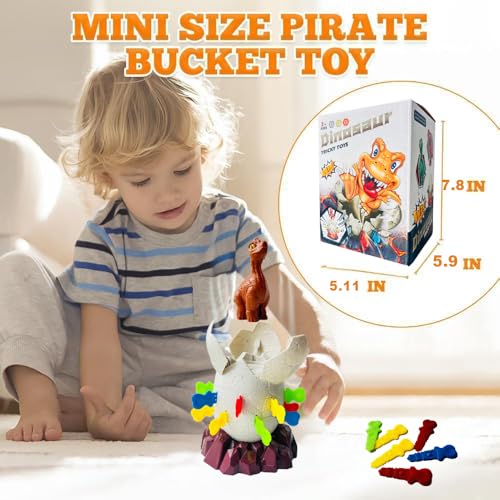 Pop-Up Dinosaur Pirate Juego de Mesa miniatura 2