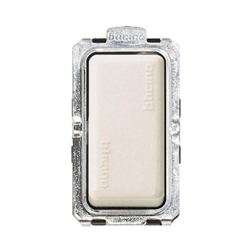 BticinoLegland 16A Magic Switch - White, Push Button, Manual Operation