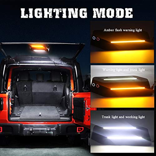 Luz LED de maletero para Jeep Wrangler JL 2018-2024 miniatura 3