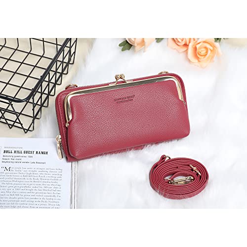 Image of Montana West Crossbody Cell Phone Purse for Women RFID Blocking Cellphone Wallet