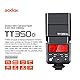 GODOX TT350O Kamerablitz Speedlite HSS 1/8000s GN36 TTL Blitz blitzgeräte für Panasonic Lumix Olympus DSLR Kameras mit Standard Blitzschuh