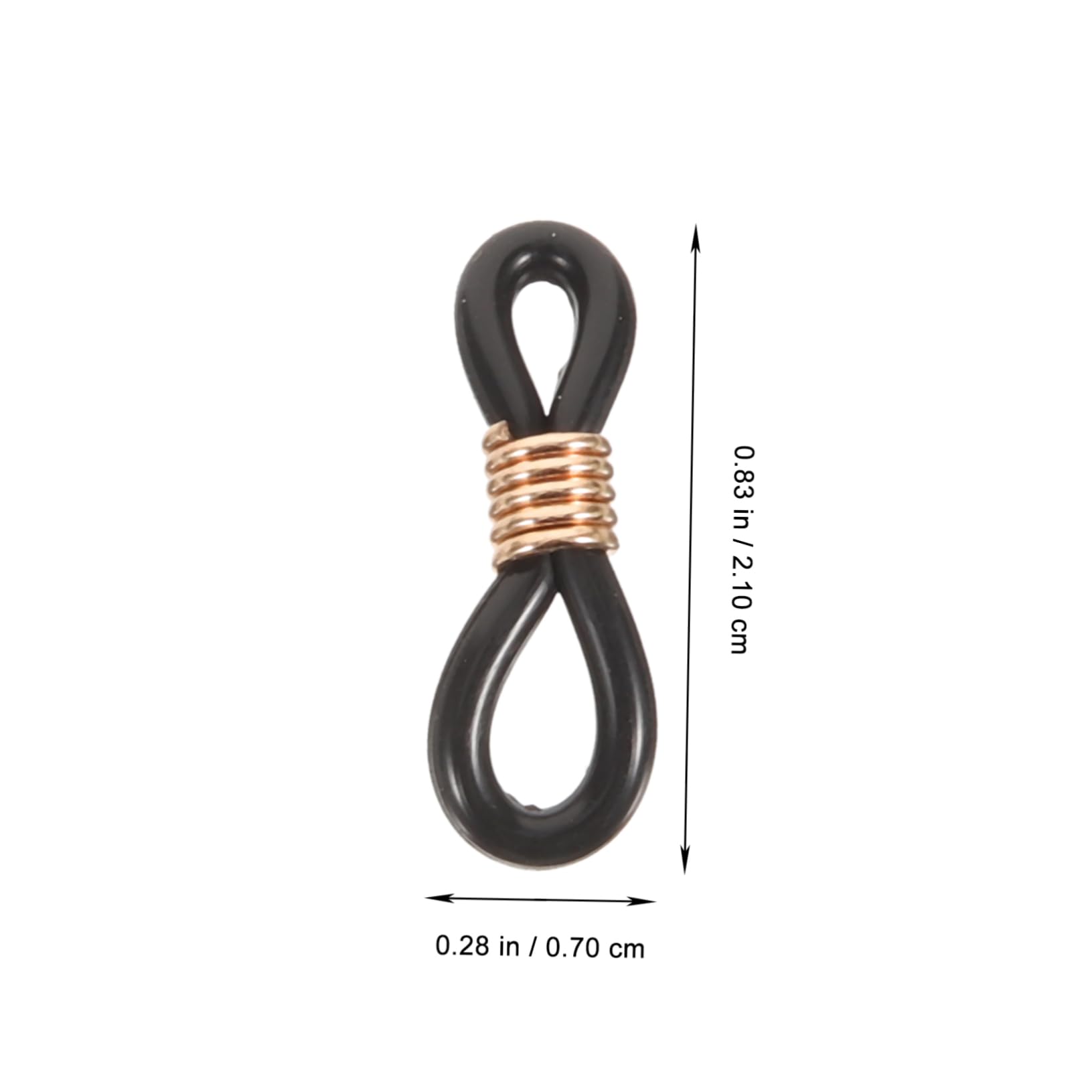 300pezzi Catena Per Occhiali Silicone Antiscivolo Con Anello Regolabile Per Accessori Occhiali Fashion e Resistente