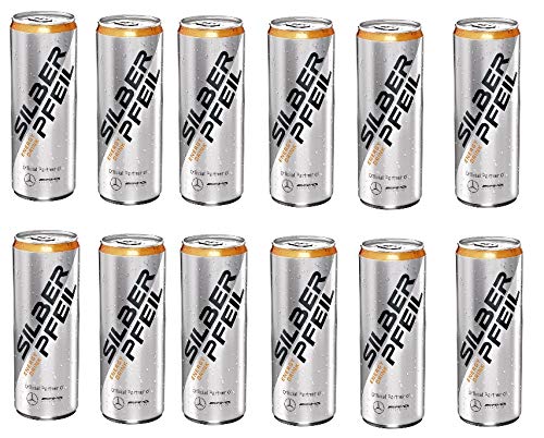12 Dosen Silberpfeil Classic Energy Drink a 0,25l inc. 3,00€ EINWEG Pfand Cover