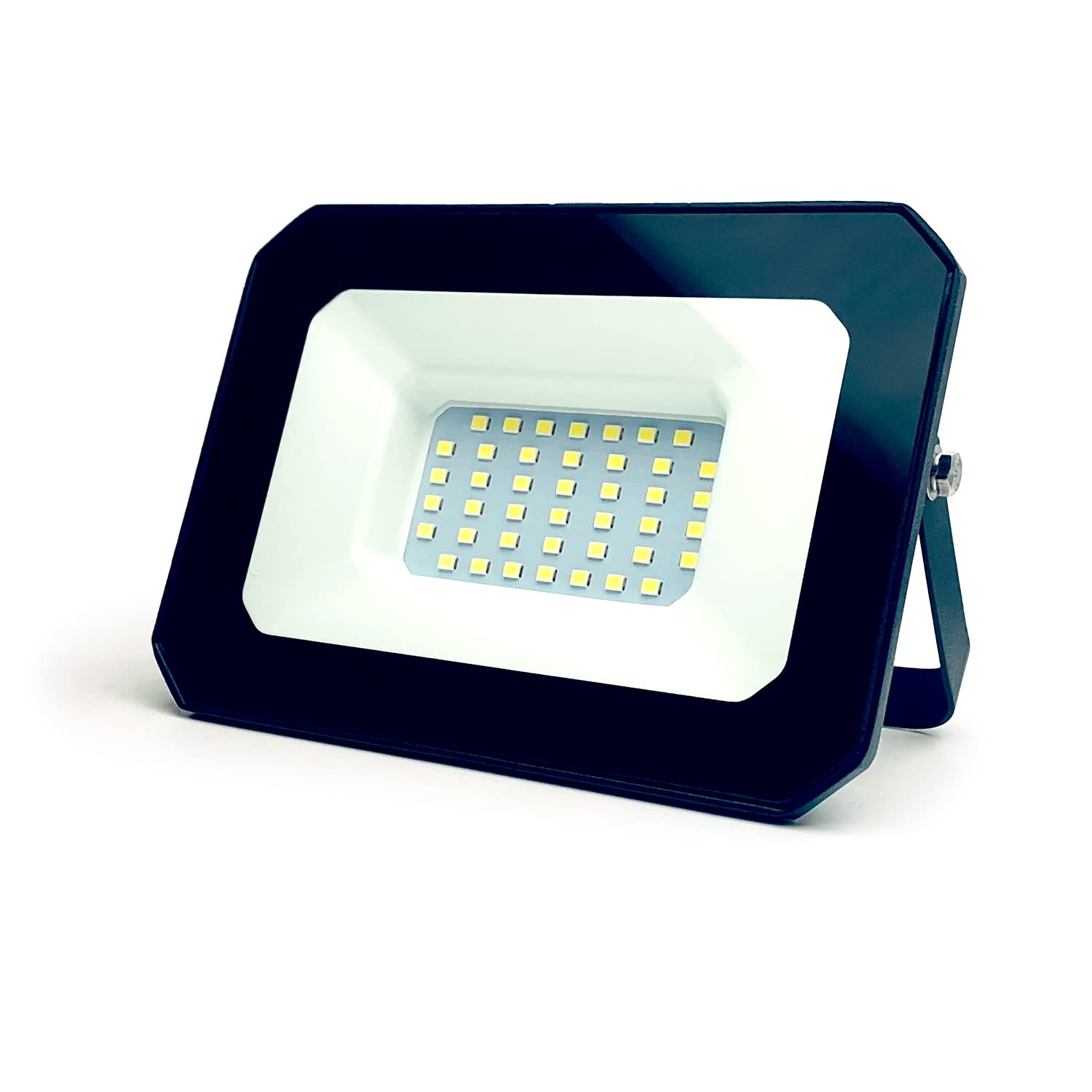 YJY LIGHT LED Strahler Außen, 30W LED Fluter 42 LED Wandleuchten IP65 Wasserdicht, 2700LM Außenstrahler 6500K Kaltweiß Scheinwerfer, Aussenleuchte für Garten, Innenhöfe, Garagen, Balkon