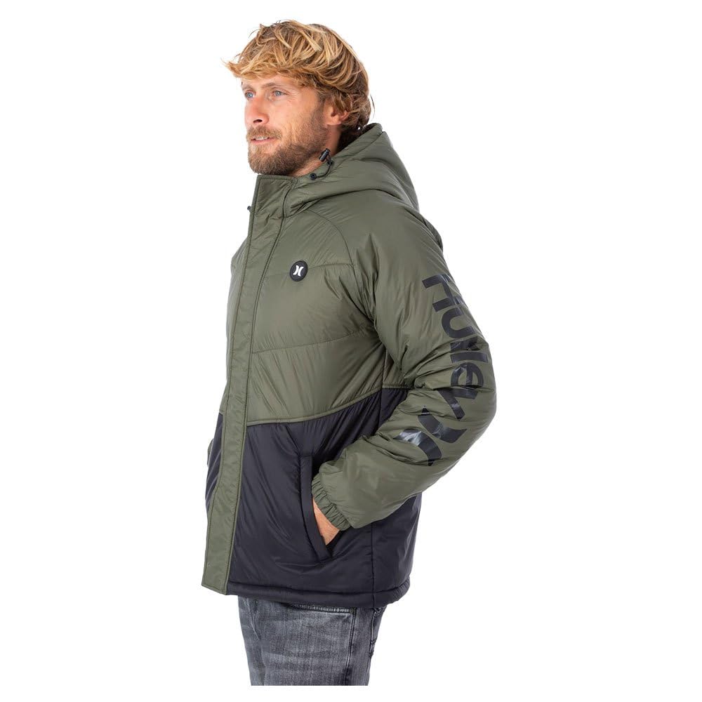 Hurley Portage, Cargo Khaki, XXL - Image 3