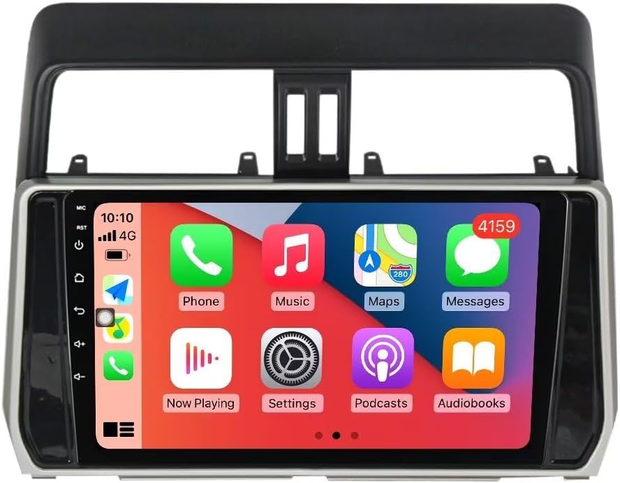 2+32 Android 12 Car Stereo for Toyota Land Cruiser Prado 150 2018 2019, 10.2" HD Touch Screen car Radio with Wireless Carplay & Android Auto, Mirror Link, Bluetooth, WiFi, GPS Navigation