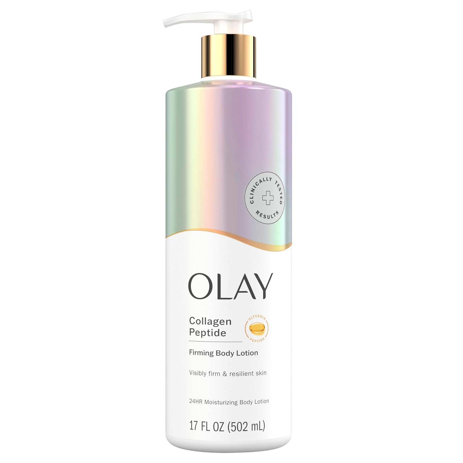OlayFirming & Hydrating Body Lotion with Collagen, 17 fl oz Pump, (Pack of 4)