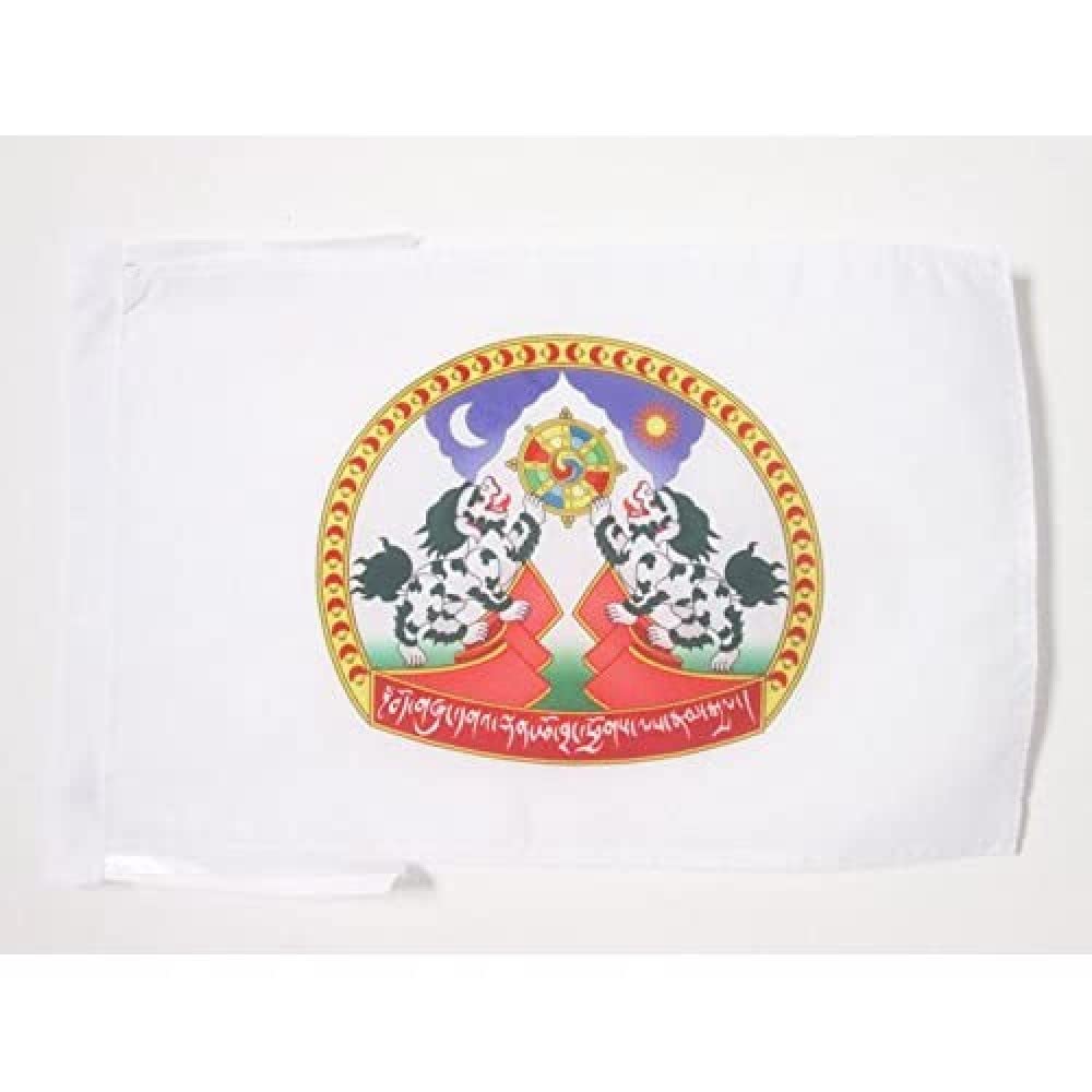 Iran Old Persia Flag 18'' x 12'' cords - Persian SMALL flags 30 x 45cm - Banner 18x12 in - AZ FLAG — view 1258