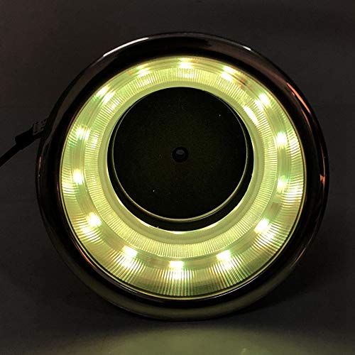 Portavasos LED RGB con control remoto para carro miniatura 5