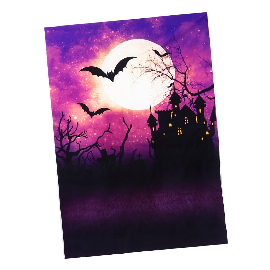 HOMSFOU Sfondo Fotografico Halloween Oggetti Per Feste Decorazioni Uniche Per Interni Ed Esterni Ciondoli Sfondo Stampa Avanzata