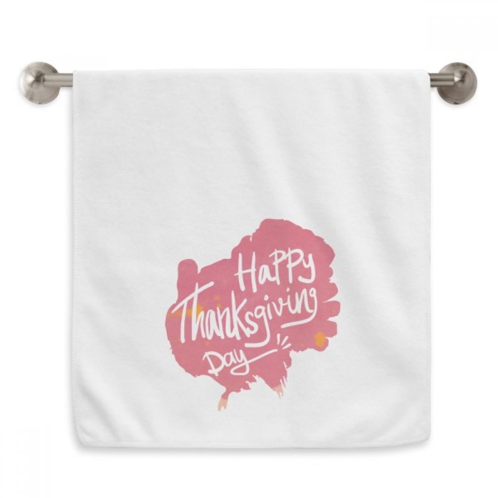 Serviettes moelleuses Thanksgiving cadeau d&eacute;coratif chic motif diad&egrave;me de fleurs