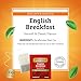 Twinings Decaffeinated English Breakfast Black Tea Individually Wrapped Bags, 100 Count (Pack of 1), Smooth, Flavourful Black Tea, Enjoy Hot or Iced, 100 Teabags