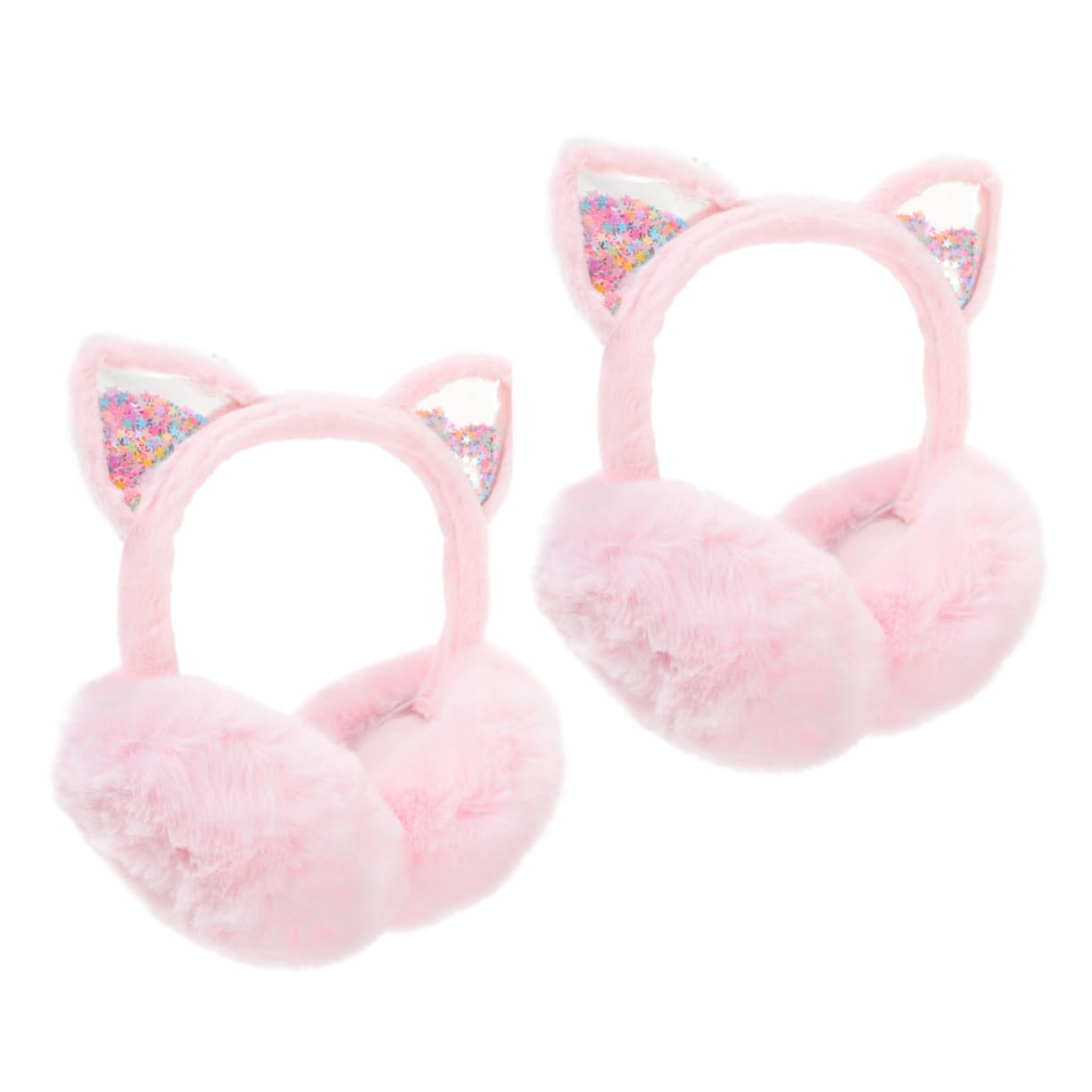 Orejeras de felpa para niña que protegen del viento helado pack 2 8