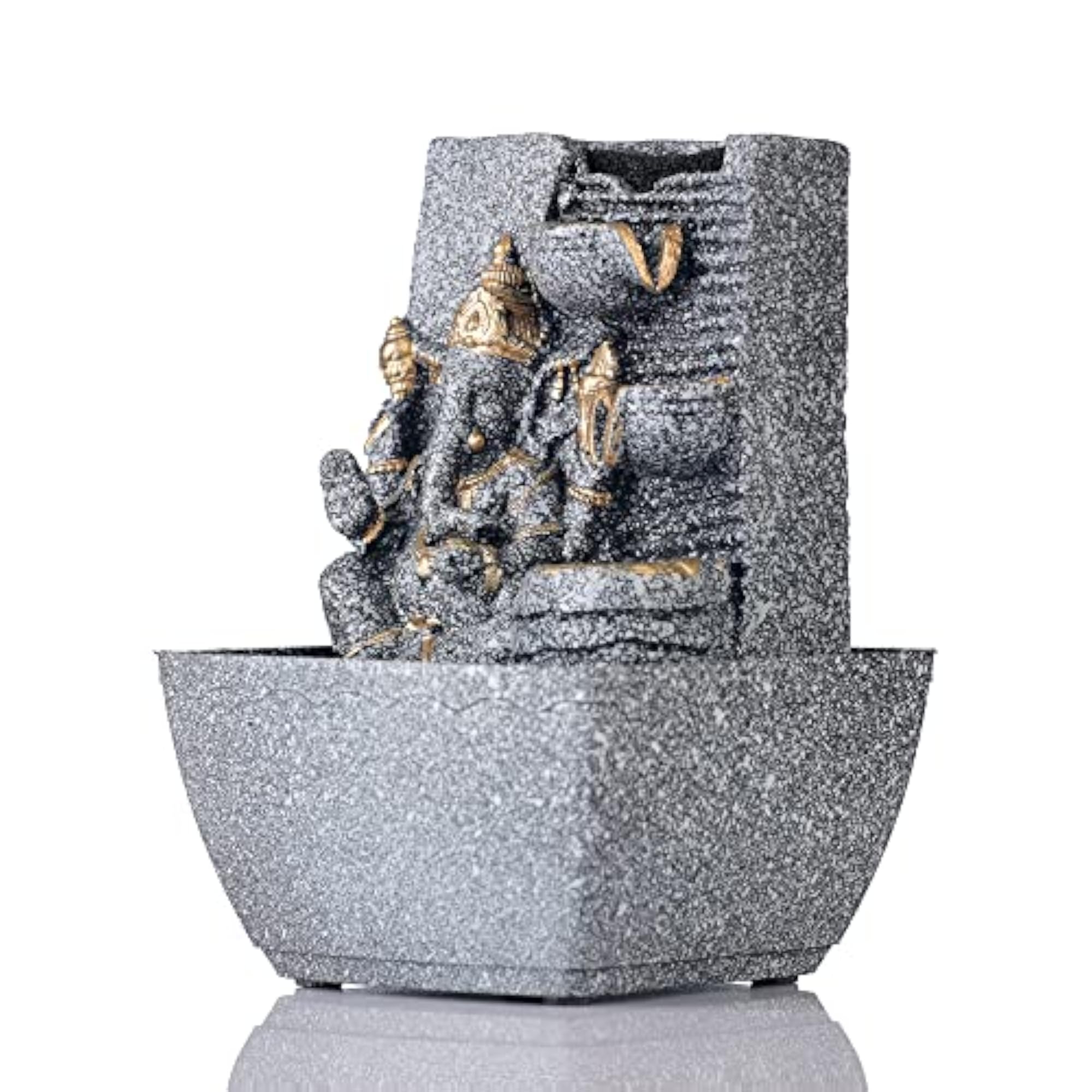 Polyresin Table Top Indoor Outdoor Water Fall Fountain