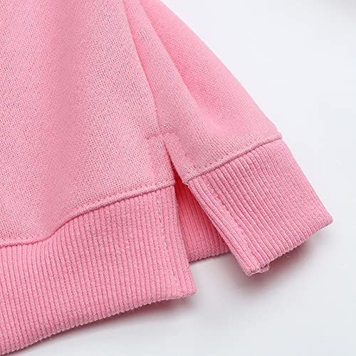 Toddler Baby Hooded Sweatshirt Bear Ears Shape Fleece Hoodies for Boys Girls Solid Pullover Hoodie Cute Sweatshirts3