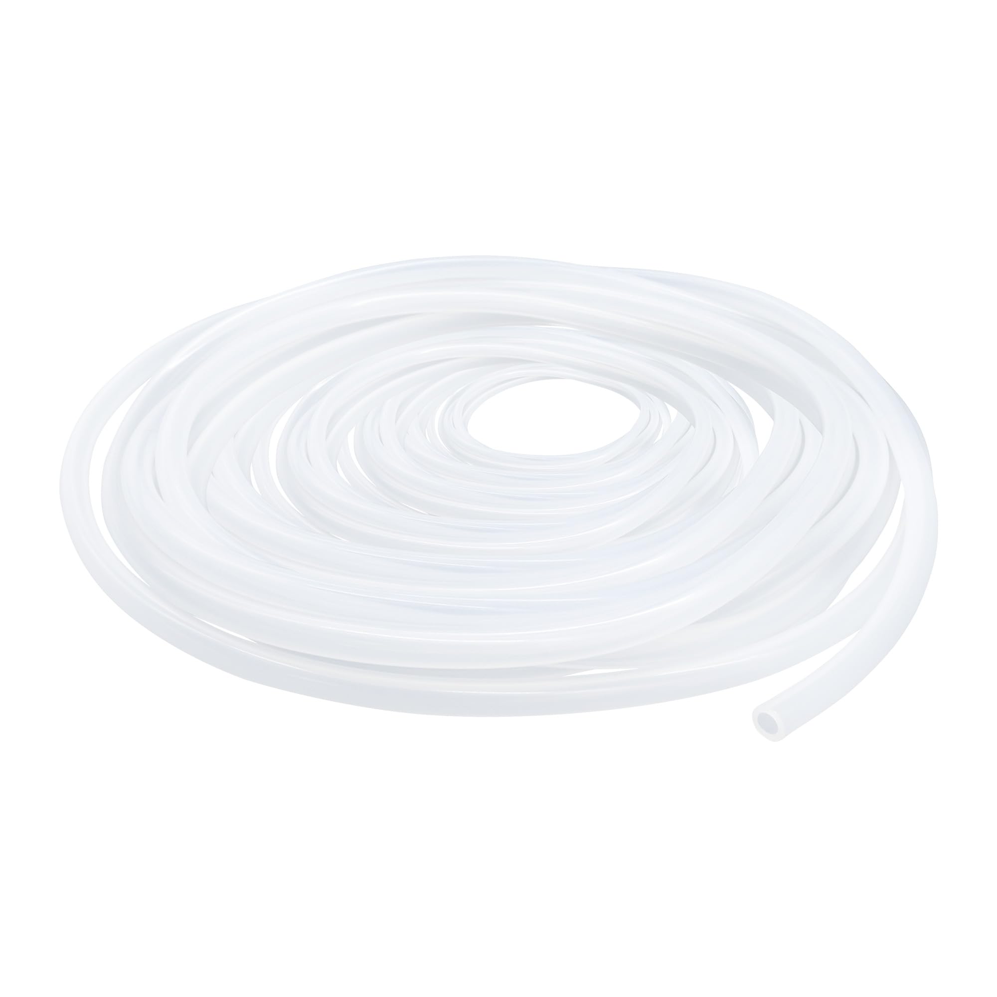 Przezroczysta rura silikonowa, wąż spożywczy, rozmiar 15,0 mm x 19,0 mm, długość 7,0 m, grubość 2,0 mm, elastyczne gumowe rurki silikonowe do rur powietrznych/wodnych