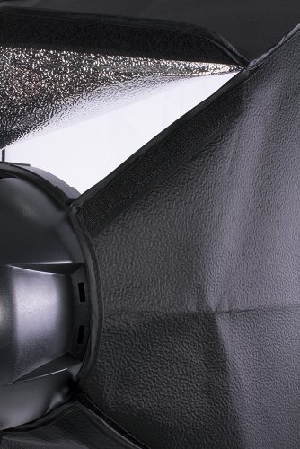 Fovitec Studiopro Photography Photo Video Studio Continuous 5 Socket Head Ac Power Light With 20"X28" Softbox, 1100 Watt Output Lighting Kit #TOP7