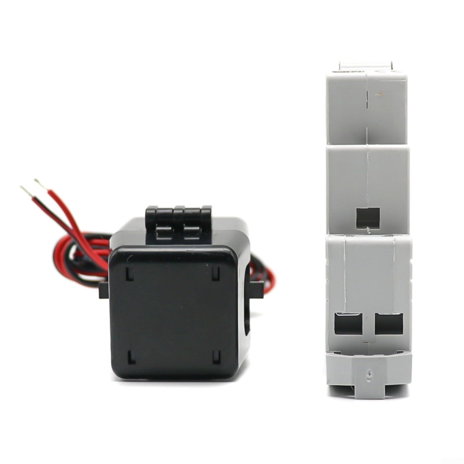 Para Tuya Smart WiFi, medidor de electricidad, carril DIN de 1 fase, contador de energía con control de aplicación, pantalla LCD para voltaje/corriente/kWh, compatible con Tuya Smart, 100-240