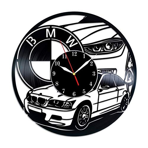Car Vinyl Record Wall Clock, Car Wall Art, Car Ornament