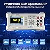 OWON, XDM2041 Multimetro da banco con tester digitale ultra leggero da 3,7 pollici, 55.000 conteggi, per laboratori e fabbriche