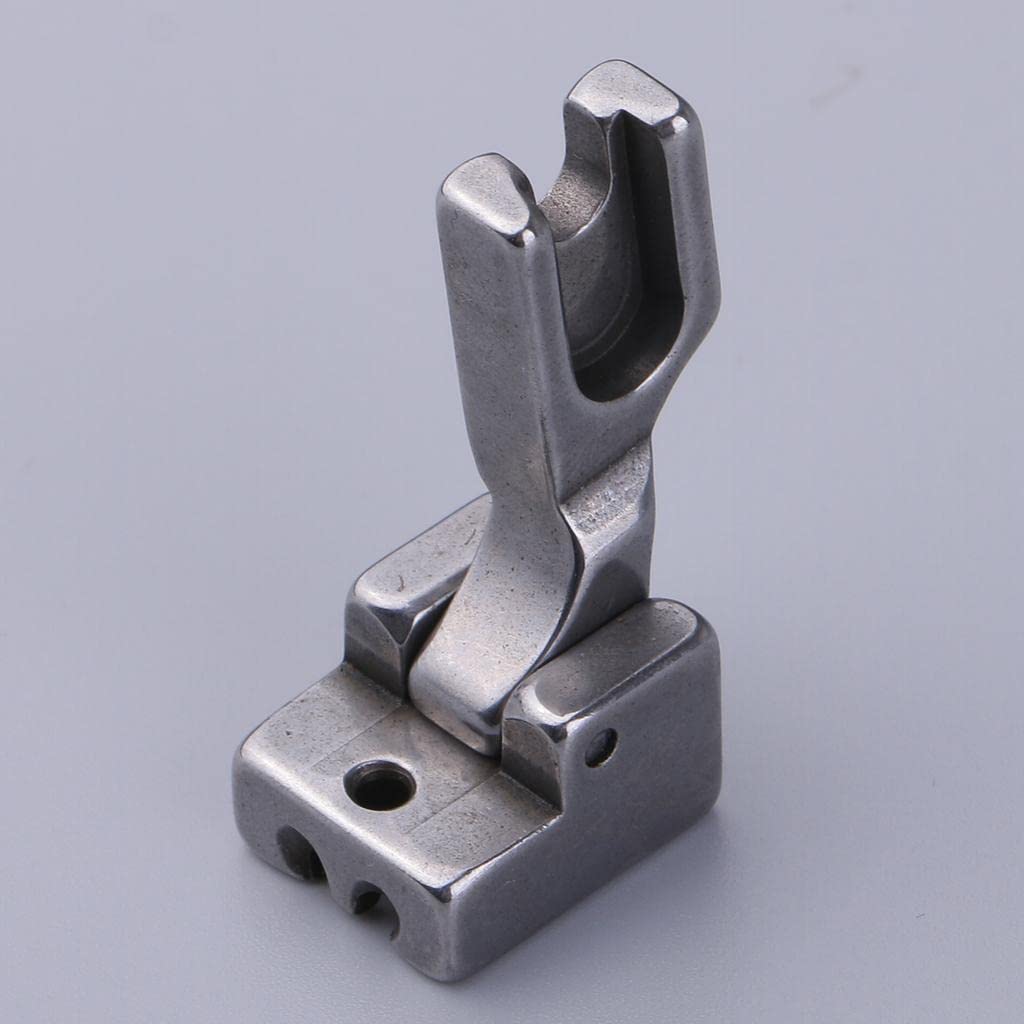 perfk - Piede da Cucito, Chiusura Lampo High Shank per Macchine da Cucire con Gambo Alto, Metallo, S518
