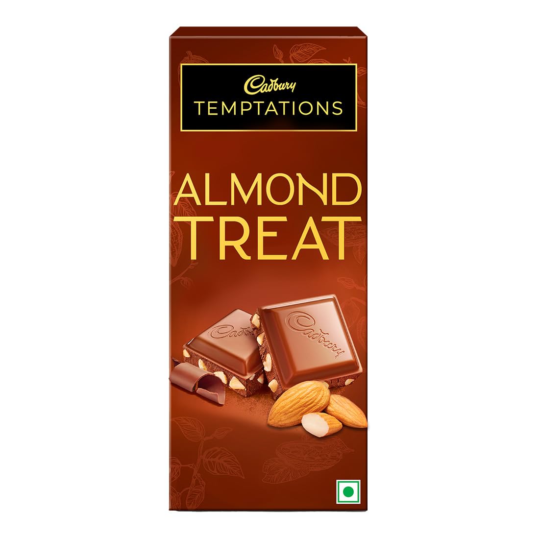Cadbury Temptations Almond Treat Premium Chocolate Bar, 70 g
