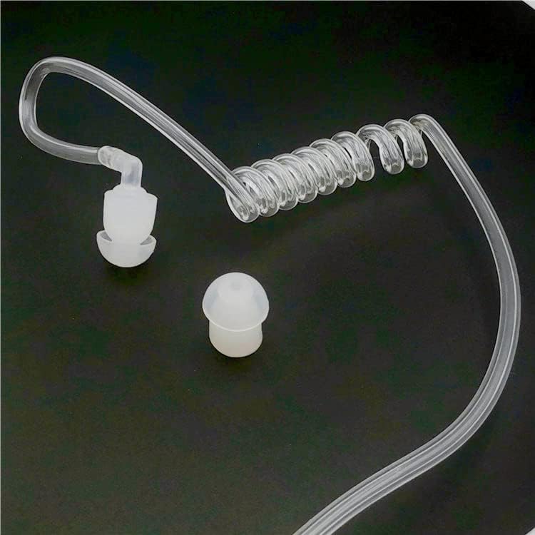 Miniatura 6 de CLP1010e Auricular de tubo acústico CLP1080e Radio Ear Piece con micrófono PTT Headset Compatible con Motorola UHF 1010e 1080e CLP1040e CLP1083e