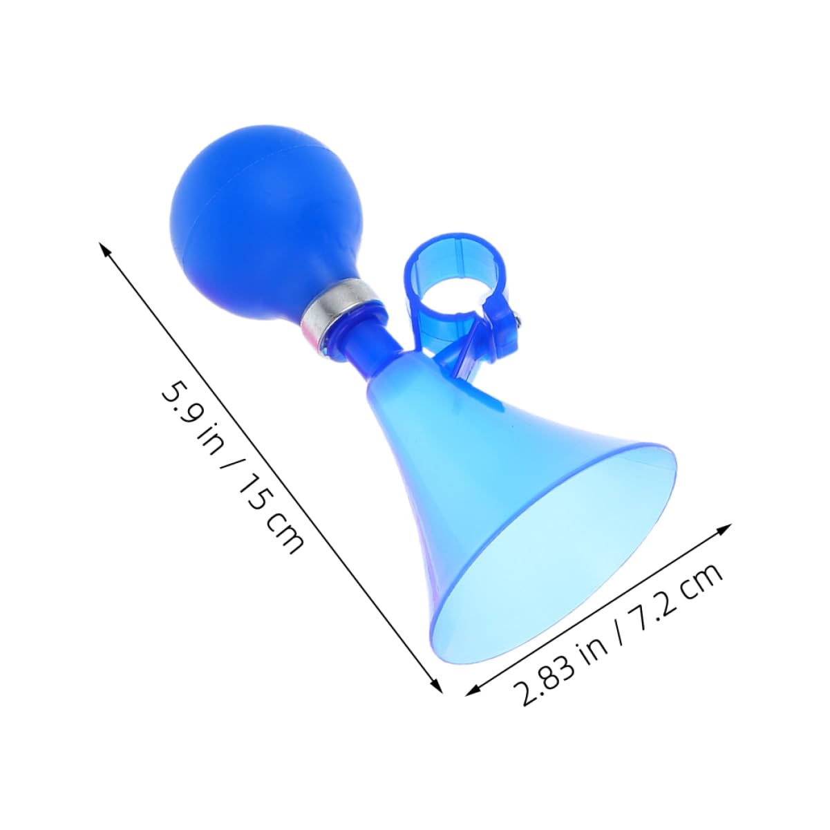 BCOATH 4Pcs Loud Bike Horn Set Portable Air Horns for Bicycles Weather Resistant Bugle Horns Durable Design for Handlebar Use