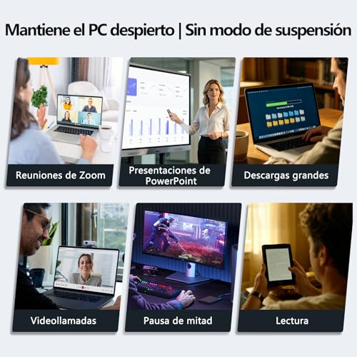 Movedor de mouse automático Norwii mini e indetectable para laptops 6