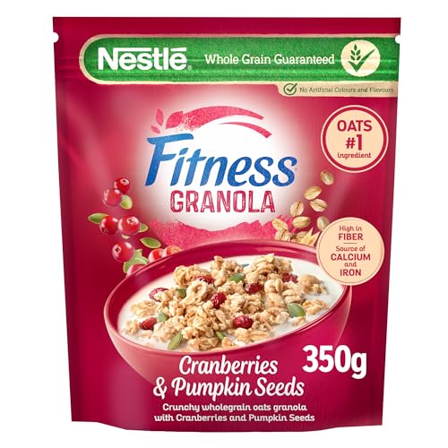 Fitness Granola Cereal Bag in Cranberry (350g)