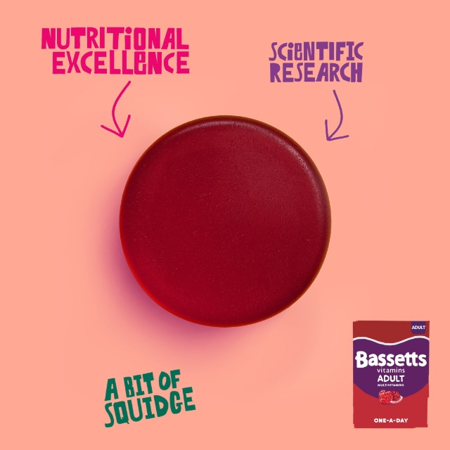 Bassetts Raspberry & Pomegranate Adult Multvtamns | Ocado - View #2