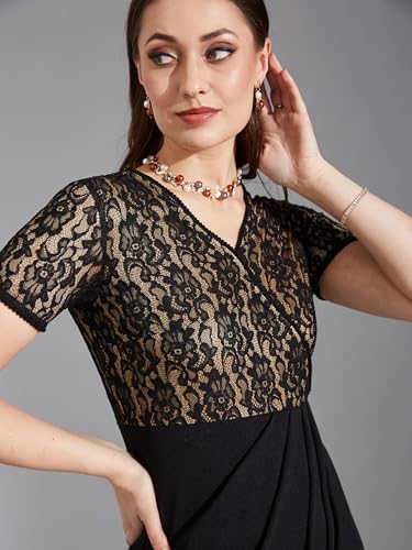 Image of Life With Pockets Women's Collared Sleeveless's Bodycon Knee-Long Dress