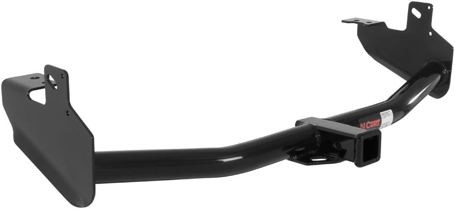 Curt Class 3 Trailer Hitch 2 Inch Receiver fits 2004 2012 Colorado | 4,000 lbs. GTW | Includes 4-Way Flat Output Custom Wiring Harness | 13252 55510